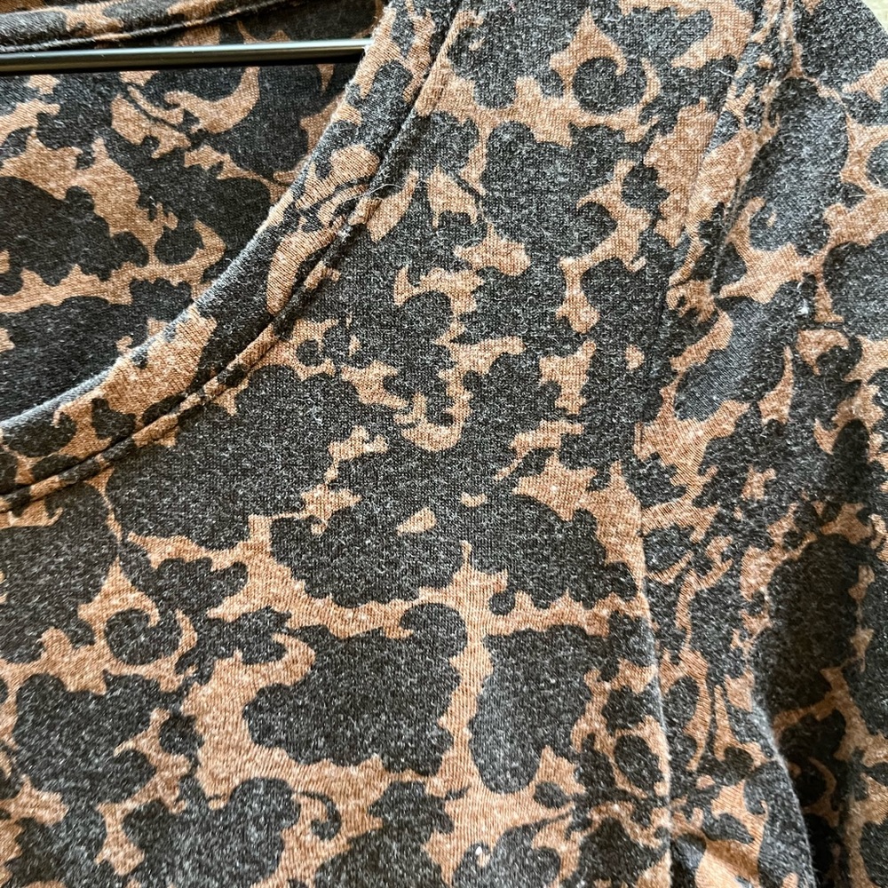 Peruvian Connection Animal Print Ruched Fitted Dr… - image 8